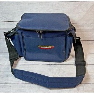 Innova Disc Golf Bag Standard 8-10 Disc Shoulder Strap Blue Zip Pockets